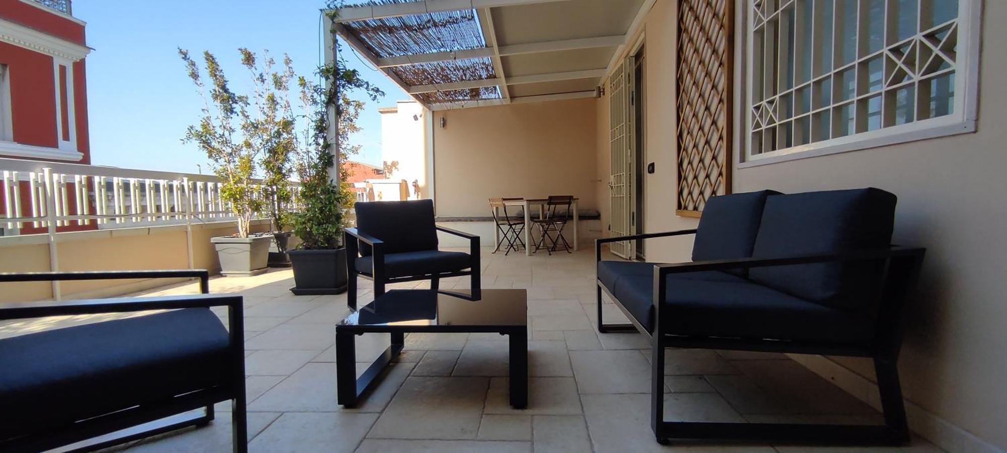 Just Here Apartments - La Terrazza Bari Luaran gambar